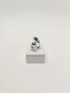 Anel Loveggy ouro branco 18K
