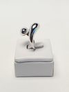Anel Loveggy ouro branco 18K
