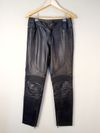 Calça Black Bull couro