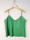 Blusa Claudia Martinez couro