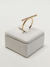 Anel Bar Ring ouro amarelo 18K  