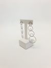 Brinco Antonio Bernardo ouro branco 18K