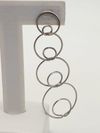 Brinco Antonio Bernardo ouro branco 18K