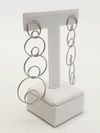 Brinco Antonio Bernardo ouro branco 18K