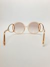 Óculos Chloé Round Oversized 