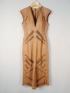 Vestido Animale couro