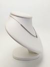 Gargantilha Guilhermina Krawetz ouro branco 18K 