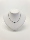 Gargantilha Guilhermina Krawetz ouro branco 18K 