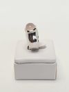 Anel HStern ouro branco 18K