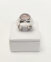 Anel HStern ouro branco 18K