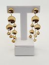 Brinco Antonio Bernardo Luminoso ouro amarelo 18K