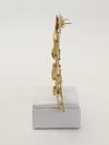 Brinco Antonio Bernardo Luminoso ouro amarelo 18K