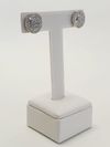 Brinco em ouro branco 18K 
