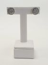 Brinco em ouro branco 18K 