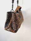 Bolsa Bottega Veneta Napoli Byzantine Snakeskin 