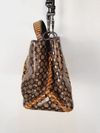 Bolsa Bottega Veneta Napoli Byzantine Snakeskin 