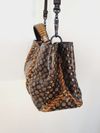 Bolsa Bottega Veneta Napoli Byzantine Snakeskin 