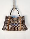 Bolsa Bottega Veneta Napoli Byzantine Snakeskin 