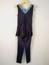 Conjunto St. Trois couro seda
