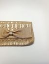 Clutch Carolina Herrera Monogram Embossed Flap 