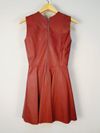 Vestido Ivana Cornelsen couro