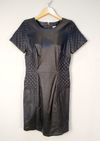 Vestido Tannerie couro