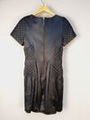 Vestido Tannerie couro