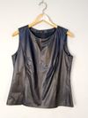 Blusa Mc Benett couro