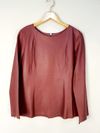 Blusa em Couro