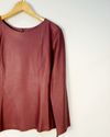 Blusa em Couro