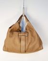 Bolsa Gucci Suede Soft Stirrup Large 