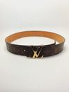 Cinto Louis Vuitton Monogram LV Initiales