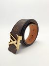 Cinto Louis Vuitton Monogram LV Initiales