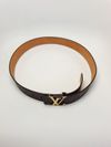 Cinto Louis Vuitton Monogram LV Initiales