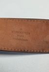 Cinto Louis Vuitton Monogram LV Initiales