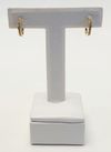 Argolas em ouro amarelo 18K 