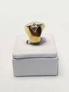 Anel em ouro amarelo 18K 