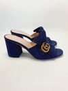 Mule Gucci Marmont Suede Fringe 