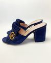 Mule Gucci Marmont Suede Fringe 