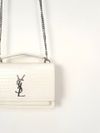 Bolsa Saint Laurent Croco Sunset Chain Wallet 