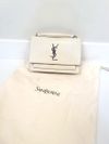 Bolsa Saint Laurent Croco Sunset Chain Wallet 