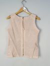 Blusa Zinnia couro