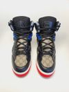Tênis Gucci Basket High-Top GG Supreme masculino