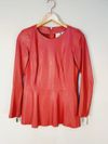 Blusa Tannerie couro