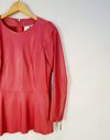 Blusa Tannerie couro