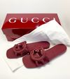 Sandália Flat Gucci 