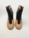 Bota Chanel  couro 