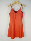Vestido Frandeon couro