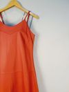 Vestido Frandeon couro