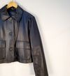 Jaqueta Massimo Dutti couro